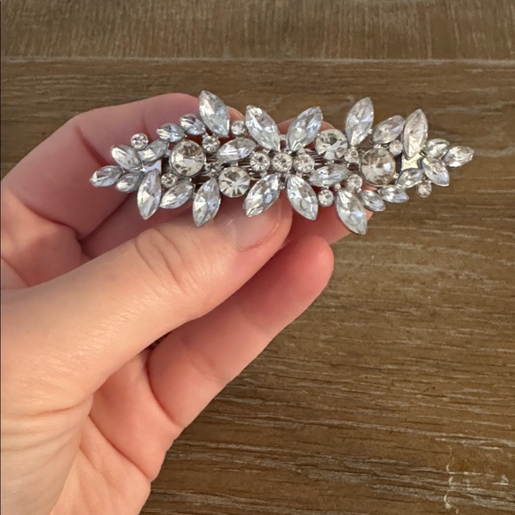 Accessories - Crystal Hair Barrette Clip